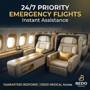 24/7 Priority Emergency Flight Booking